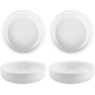 [아마존베스트]Cyimi 3.5 Ceramic Soy Dipping Sauce Dishes Small Porcelain Side Dish Multipurpose Single Color Black Sauce Bowls Dinnerware Sets Sauce Serving Dishes Set of 4