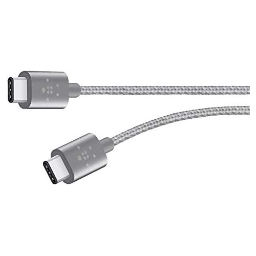 벨킨 Belkin USB-If Certified MIXIT 6-Foot Metallic USB-C to USB-C (USB Type C) Charge Cable