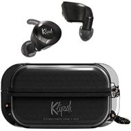 Klipsch T5 II True Wireless Sport Earphones in Black with Dust/Waterproof Case & Earbuds, Best Fitting Ear Tips, Ear Wings, 32 Hours of Battery Life, and Wireless Charging Case