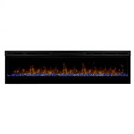 Dimplex Prism 74 Electric Fireplace & Driftwood Log Kit - Black, BLF7451 & LF74DWS-KIT