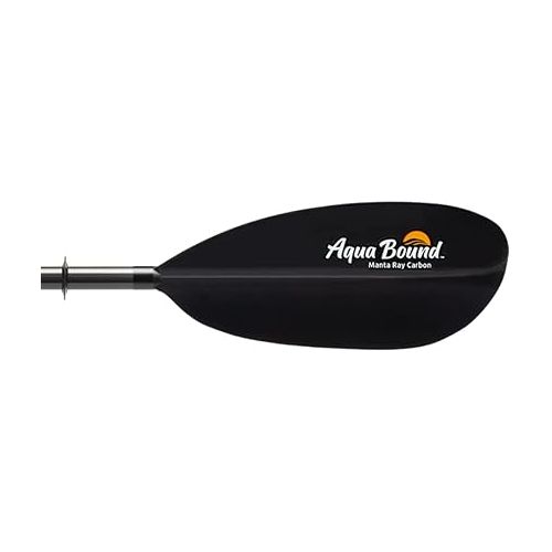  AQUA BOUND Manta Ray Carbon Kayak Paddle - Carbon Shaft/Carbon Blade