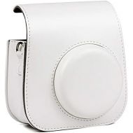 CAIUL Compatible Mini 11 Groovy Camera Case Bag for Fujifilm Instax Mini 11 8 8+ 9 Camera - White