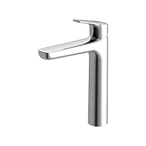  TOTO TLG03303U#CP Gs 1.2 GPM Single Handle Semi Vessel Bathroom Sink Faucet, Polished Chrome