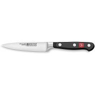 Wuesthof Classic 4066 7/10 Vegetable Knife, 10 cm Blade Length, Forged Stainless Steel, Sharp Kitchen Knife