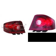 Go-Parts PAIR/SET - OE Replacement for 2011 - 2014 Dodge Avenger Rear Tail Lights Lamps Assemblies Housing / Lens / Cover - Left & Right (Driver & Passenger) Side Replacement For D