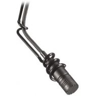 Audio-Technica U853R Cardioid Condenser Hanging Microphone 250 Ohms, Low Profile Design, Black