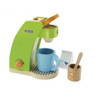 Hape Kids Coffee Maker Wooden Play Kitchen Set with Accessories