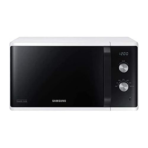 삼성 [아마존베스트]Samsung MW3500 MS23K3614AW/EC Microwave Oven 800 W 23 L Capacity 48 cm 9 cm Wide Scratch-Resistant Ceramic Enamel Interior 6 Power Levels White