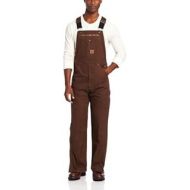 Berne Mens Big & Tall Acre Unlined Washed Duck Bib Overall