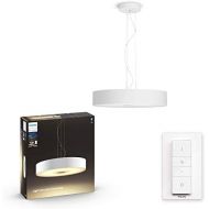 Philips Hue White Amb. Fair LED Pendant Light with Dimmer Switch, White, Dimmable, All Shades of White, Controllable via App, Compatible with Amazon Alexa (Echo, Echo Dot)