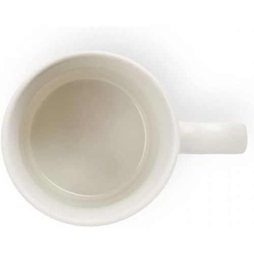 르크루제 Le Creuset Stoneware Espresso Mug, 3 oz., Meringue