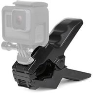 ParaPace Jaws Flex Clamp Mount with Adjustable Clip Universal Mount Interface for Gopro Hero 10/9/8/7/6/5/4/3+ DJI SJCAM Action Cameras Accessories(Black)