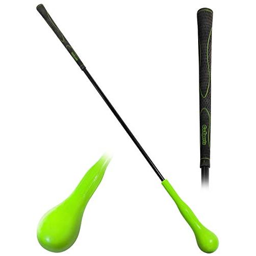  GoSports Golf Swing Trainer - Build Strength, Tempo and Flexibility - Great for Warm Ups and All Skill Levels, Choose Your Size