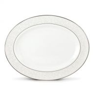 Lenox Opal Innocence 13 Oval Serving Platter, White