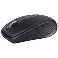Amazon Renewed Logitech MX Anywhere 3 Compact Performance Mouse, Wireless, Comfort, Fast Scrolling, Any Surface, Portable, 4000DPI, Customizable Buttons, USB-C, Bluetooth - Graphite (Renewed)
