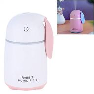 Dig dog bone Portable USB Mute Mini Humidifier Nebulizer with LED Night Light for Office, Home Bedroom, Car, Capacity: 170ml, DC 5V (Color : White)