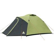 10T Outdoor Equipment 10T Zelt Malaga 3 Mann Kuppelzelt wasserdichtes Campingzelt 5000mm Igluzelt mit Wohnraum in Blau