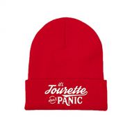 GERCASE Syndrome Tick Tourettes Red Beanie Adults Unisex Men Womens Kids Cuffed Plain Skull Knit Hat Cap