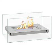 BRIAN & DANY Tabletop Portable Ethanol Fireplace for Indoor/Outdoor