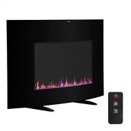 GXP 35 Electric Fireplace Wall Mounted Freestanding Multi Colored Flames 2021