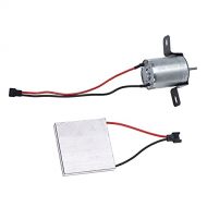 Vbestlife Universal Fireplace Fan Motor Set, Wood Stove Fan Generator Sheet, Easy to Install, for Professional Use Home