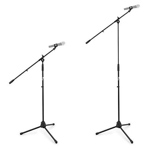  [아마존베스트]Tiger Boom Microphone Stand with Mic Clip - Black