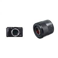Canon EOS M6 Mark II Mirrorless Camera, Body (Black) with EF-M 32mm f/1.4 STM Lens, Black