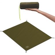 Gold Armour Tent Footprint, Camping Tarp Waterproof Ultralight - 84x60in 84x84in 84x96in 82x106in 120x108in 120x120in 120x144in Floor and Ground Tarps for Camping (OD Green 120x108