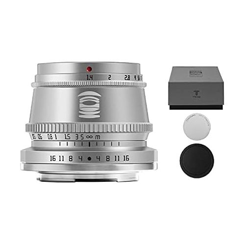  [아마존베스트]TTArtisan 35mm F1.4 APS-C Manual Focus Lens Compatible with Panasonic/Olympus Macro M4/3 Mount Cameras such as E-M1X E-M1 Mark III E-M5, G100KGK-K G100VGK-K G100MGK-K G95GK