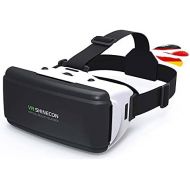 HSP Himoto VR 3D Virtual Reality Glasses, Universally Compatible with All Standard Smartphones in Sizes 4 to 6 Inches, Models such as Samsung, iPhone, Google Nexus, Sony, Huawei, Xiaomi, HTC,