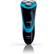 PHILIPS Rechargeable wet and dry razor with 3 heads.