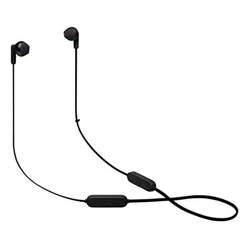 제이비엘 JBL Tune 215 - Bluetooth Wireless in-Ear Headphones with 3-Button Mic/Remote and Flat Cable - Black