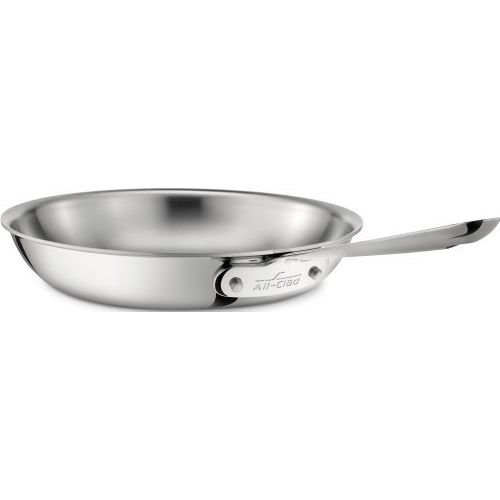  All-Clad 4110 10-Inch Stainless Steel Tri-Ply Fry Pan, Silver by All-Clad