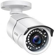 ZOSI 2.0MP HD 1080p 1920TVL Security Camera Outdoor Indoor (Hybrid 4-in-1 HD-CVI/TVI/AHD/960H Analog CVBS),36PCS LEDs,120ft IR Night Vision,105° View Angle Weatherproof Surveillanc