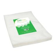 200 Quart Sized Pre-Cut Vacuum Seal Food Storage Bags. For use in all home vacuum sealing systems including FoodSaver. By EZVac. Great for Sous Vide.