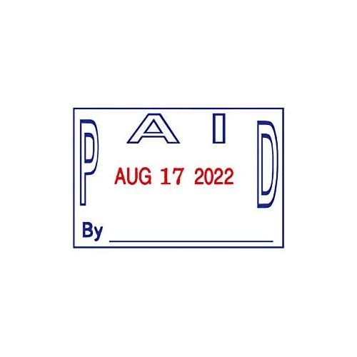  COSCO 2000 Plus 2-Color PAID Dater (COS011033)