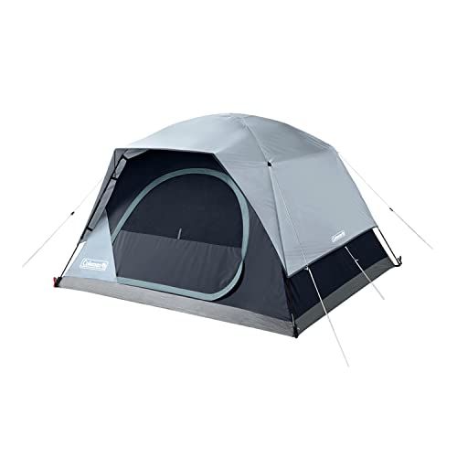 콜맨 Coleman Skydome Camping Tent?4-Person Tent with LED Lighting