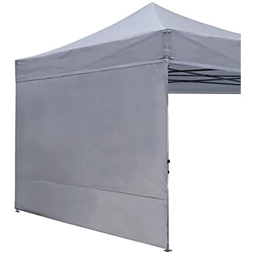  ABCCANOPY Instant Canopy SunWall 10x10 FT, 1 Pack Sidewall Only, Gray