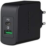 [아마존베스트]RAMPOW USB C and USB Charger 36 W