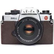 TP Original Handmade Genuine Real Leather Half Camera Case Bag Cover for Leica R6 R6.2 R5 Coffee Color