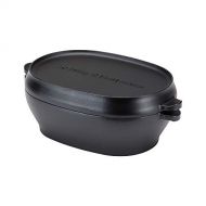Snow Peak Micro Oval - Small Dutch Oven - Home & Outdoor Kitchen - Camping - 5.7 lbs