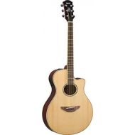 Yamaha APX600 NA Thin Body Acoustic-Electric Guitar, Natural