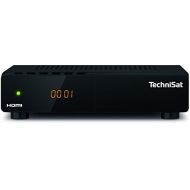 TechniSat HD S 222 Compact Digital HD Satellite Receiver (Satellite DVB S/S2, HDTV, HDMI, USB Media Player, Pre Installed Program List, Sleep Timer, Close Up On Device, Remote Co