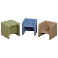 [아마존베스트]Childrens Factory Cube Chair Sky Blue