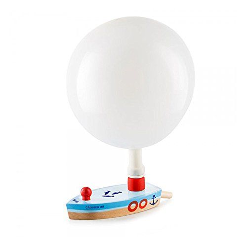  DONKEY Products Ballon Pusters Cruiser 88, Holzboot, Holz Schiff, Spielzeug, 900211
