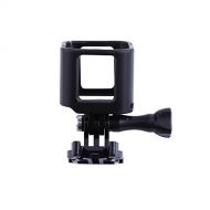 Mugast Protective Case Shell Frame Housing for Gopro Hero 4 Session,Portable ABS Adjust 180 Degree Protective Case Cover with Screw,Foundation Base.