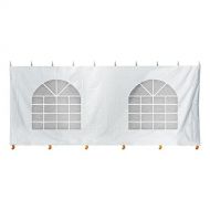 Tent and Table Standard Cathedral Tent Sidewall for Party and Canopy Tents 7-Foot by 20-Foot 14oz Translucent Vinyl Tent Not Included