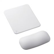 Ergonomic mouse pad Cute mouse pad with ergonomic mouse pad Aluminum and Resin Double Mouse pad Glacier Silver (heatable)