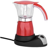 ZEFS--ESD Coffee Maker, 300ml/6 Cups 480W Coffee Machine Electric Espresso Moka Pot Detachable Kitchen Stovetop Coffee Maker (Color : 1)