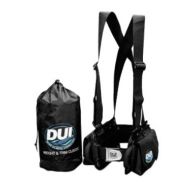 DUI Weight and Trim System for Dry Suit Diving Holds up to 40 LBS of Weight